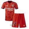 Officiële Voetbalshirt + Korte Broek Olympique Lyonnais Uit 2021-22 - Kids